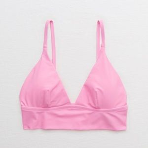 Aerie Longline Triangle Bikini Top
